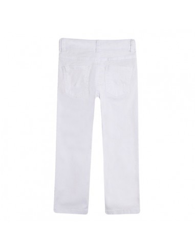 Pantalón blanco largo